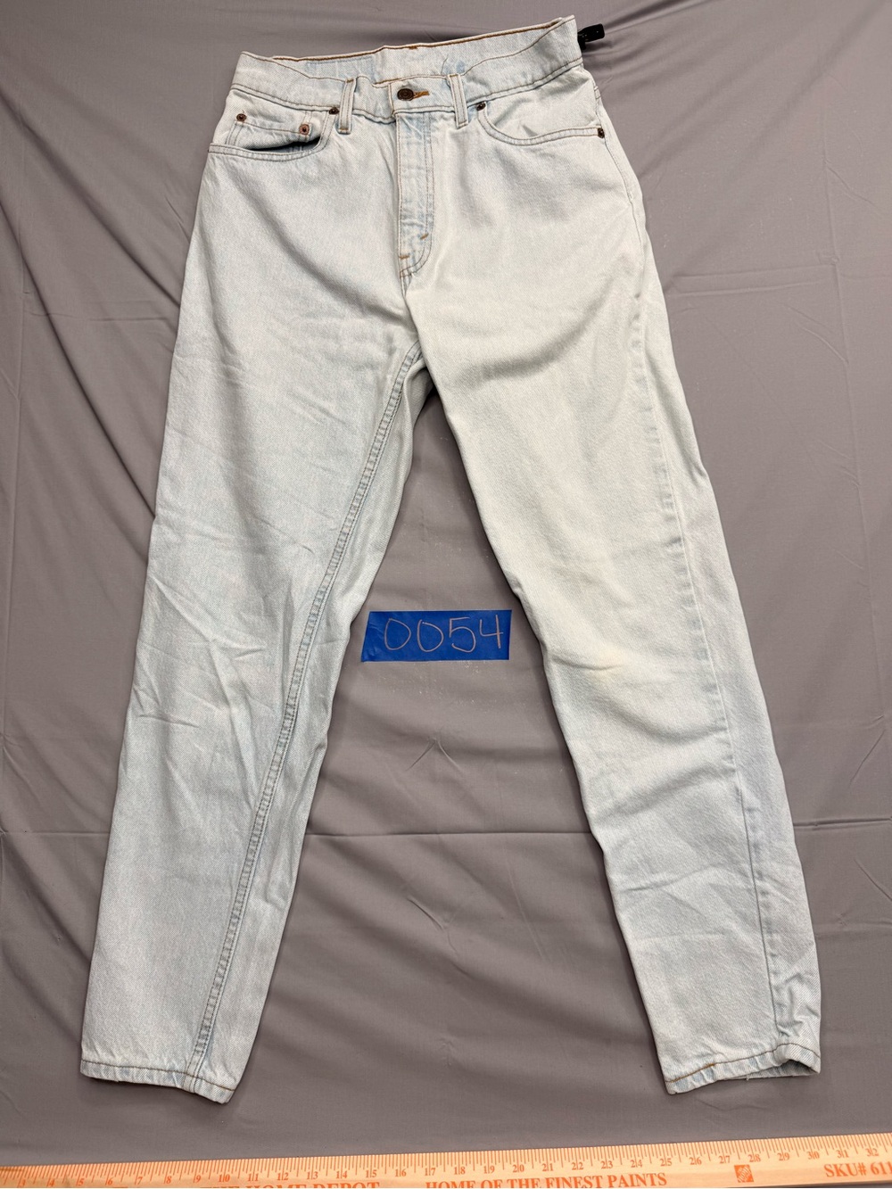 Levi's Light Blue Denim Jeans with Copper Button